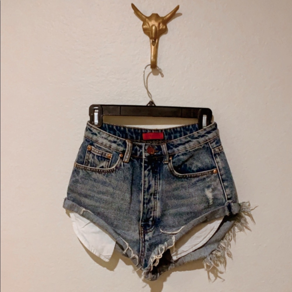 Signature8 Denim Shorts (Size S)